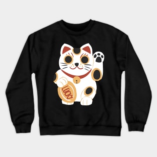 Lucky Cat Crewneck Sweatshirt